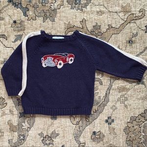 3/$24 Janie and Jack Race Car Sweater